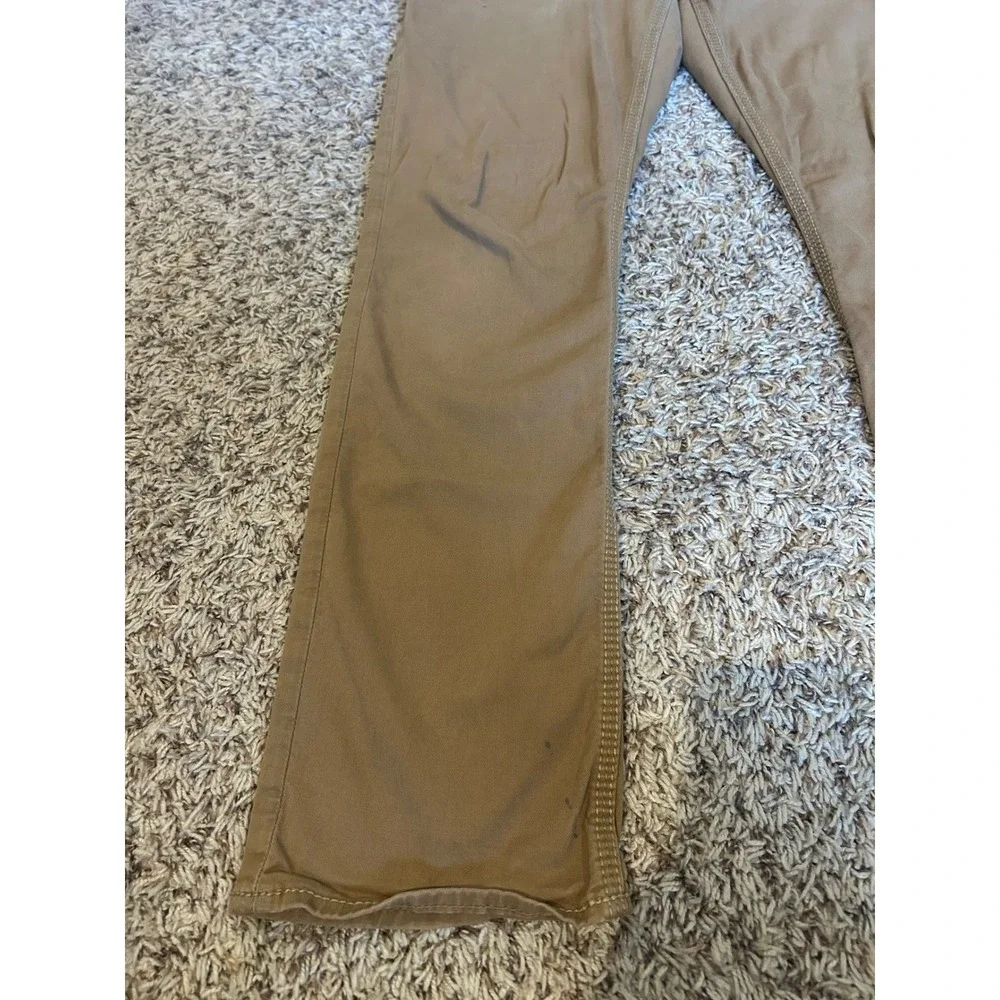 BKE Jake Jeans‎ Mens 30S Khaki Straight Leg Mid Rise Button Closure 99 Cotton